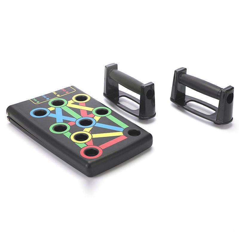 Multifunctional board with push-up handles