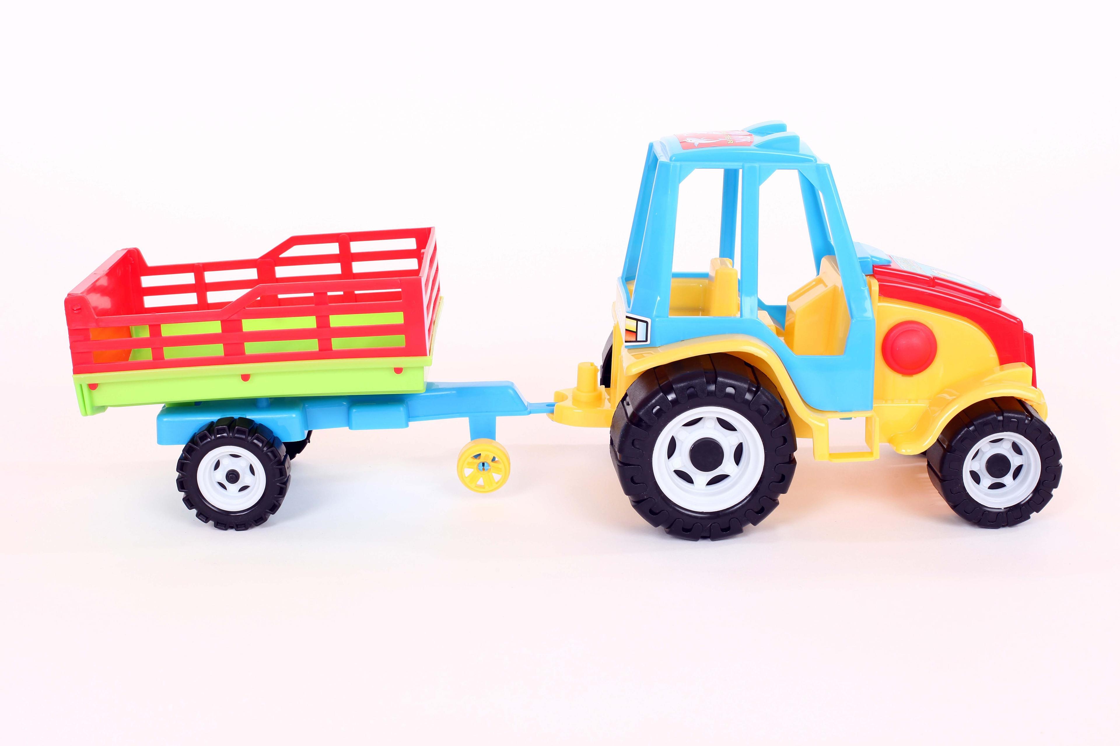 Traktor z przyczepą – model 404