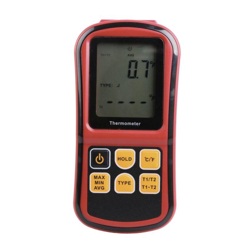 Digital thermometer + thermocouple K-J-T-E-R-N-S