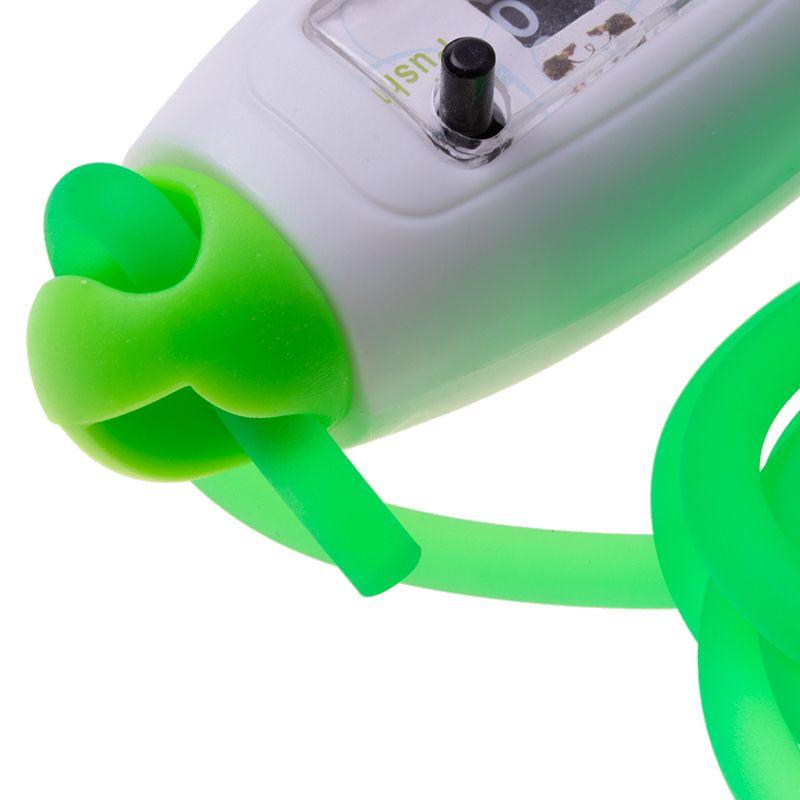 Jump rope with LCD counter - green