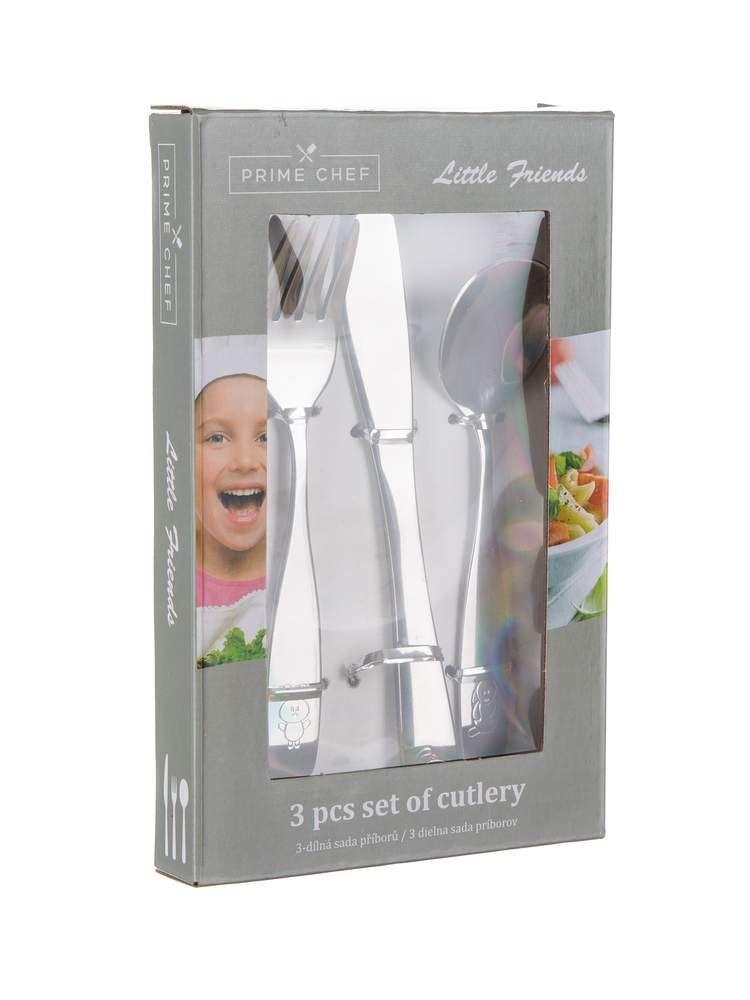 Cutlery set Little Friends 3-piece