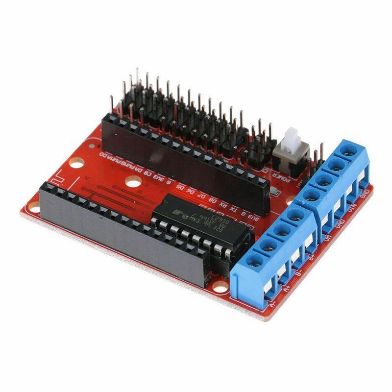 L293D Motor Controller for ESP8266 WiFi ESP12E Lua - red