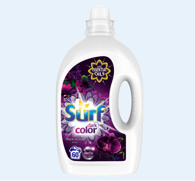 Żel do prania Surf 3l - czarna orchidea & lilia 60 prań