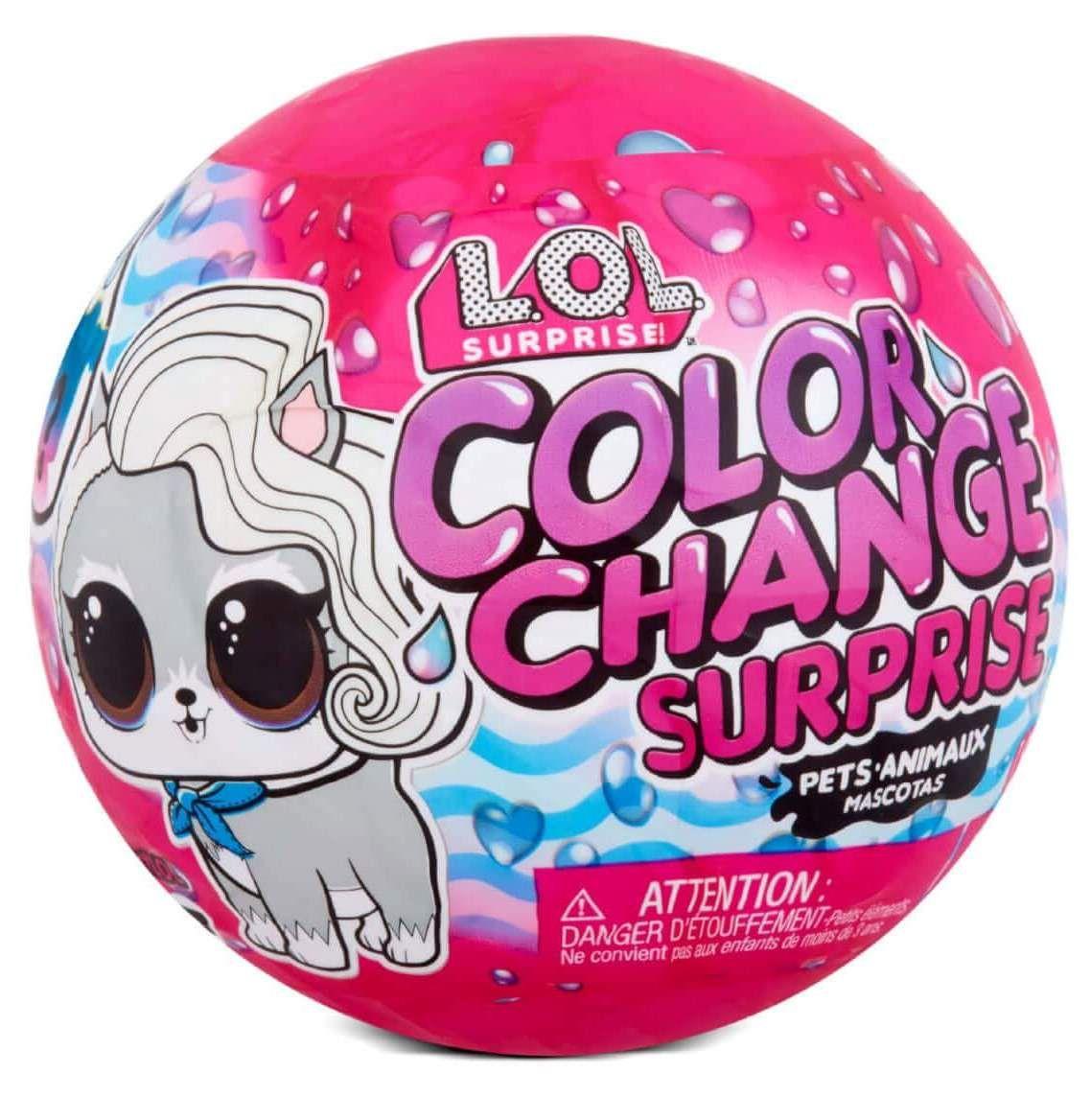 L.O.L. Surprise: Color Change Pets Asst in PDQ