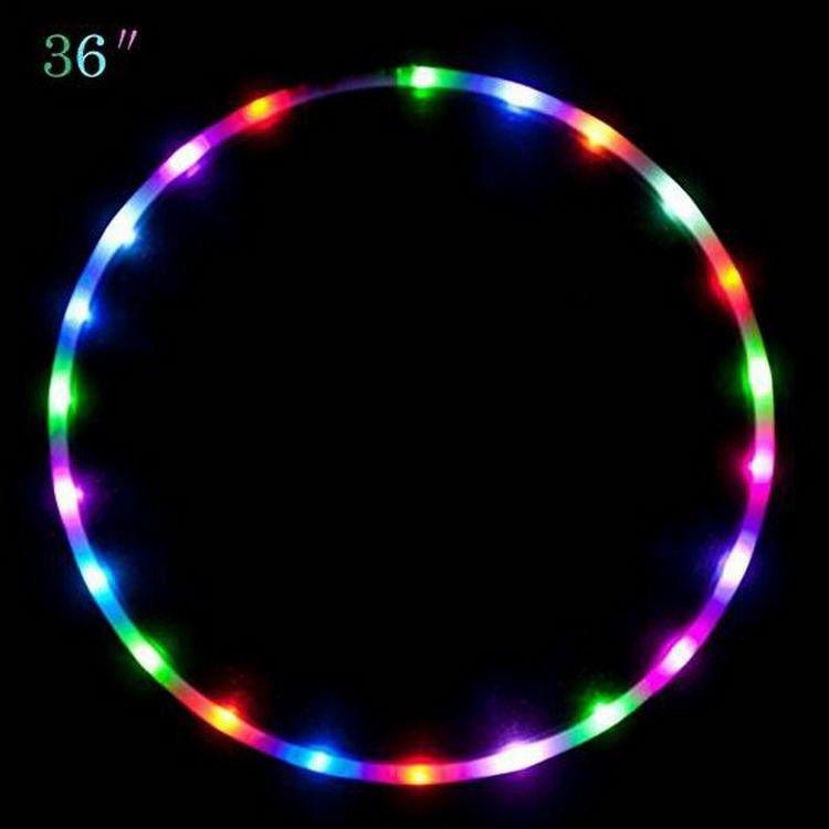 Świecące Hula Hop LED, 60 cm