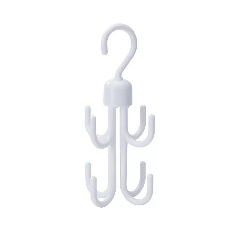 Hanger with a hook - white