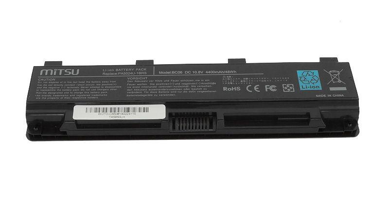 Bateria do laptopa MITSU BC/TO-C850 (49 Wh; do laptopów Toshiba)