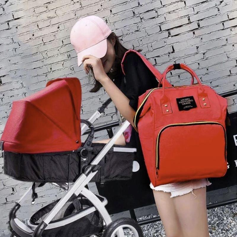 Backpack / bag for mum - red