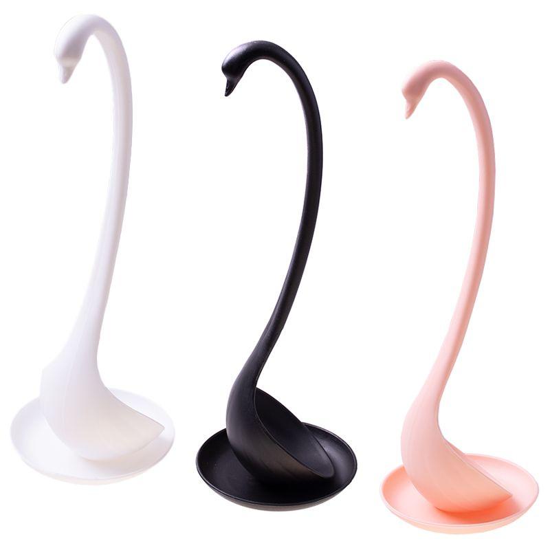 Floating ladle with a stand - pink