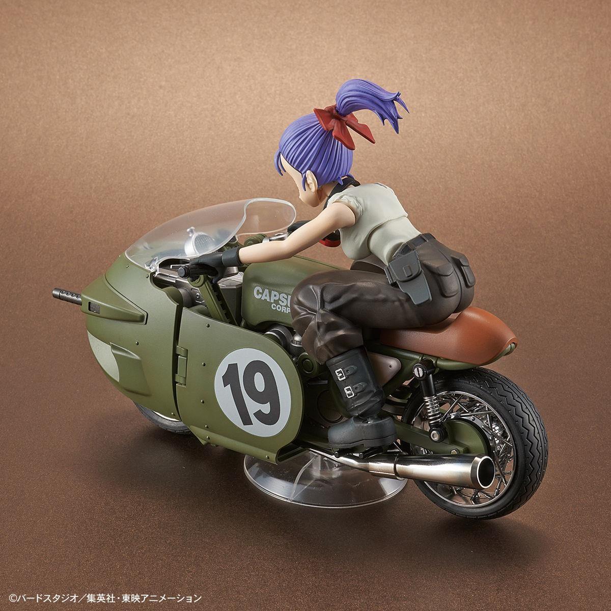 Figurka kolekcjonerska BANDAI Dragon Ball Rise Mechanics Bulma S No.19 Motorcycle