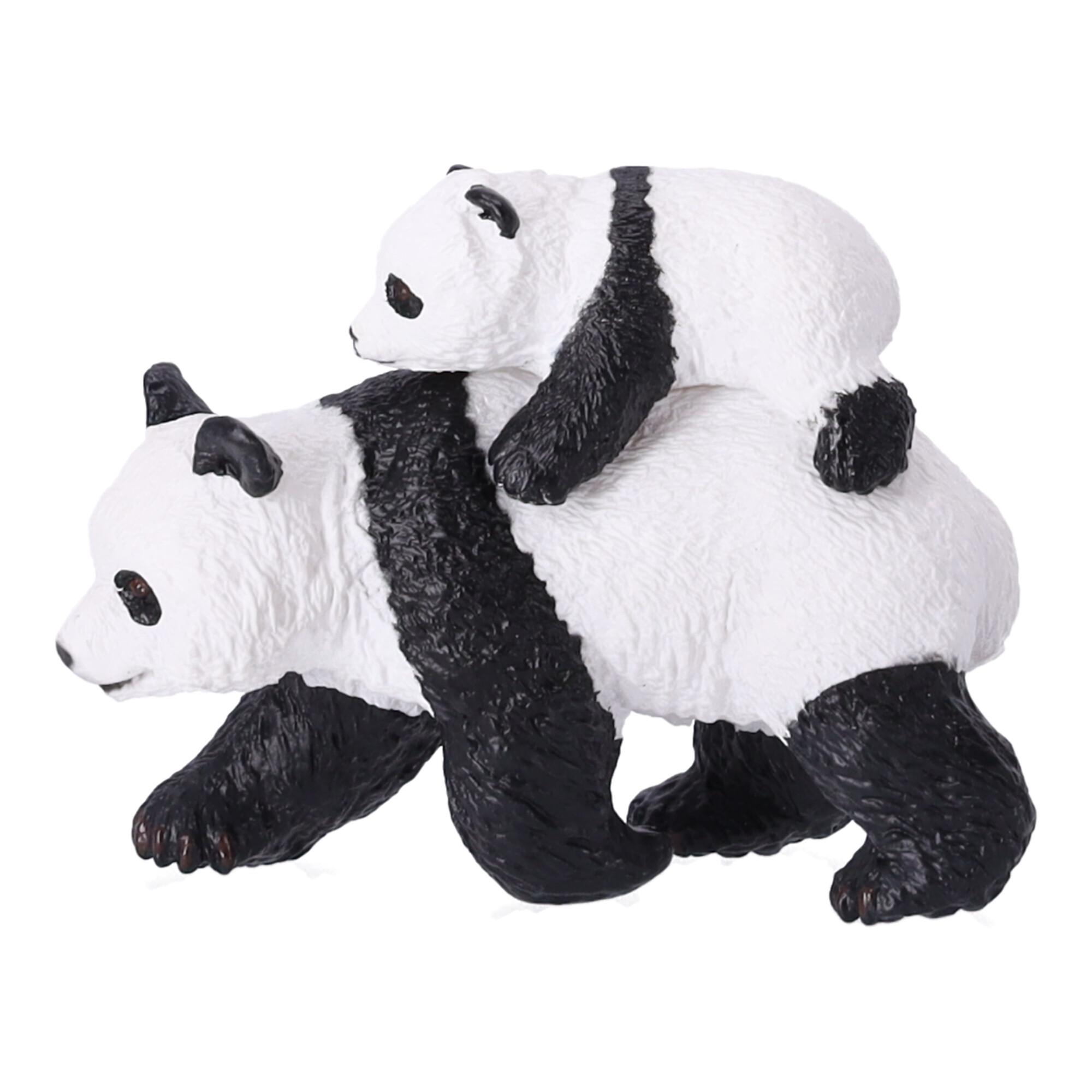 Collectible figurine Panda and baby panda, Papo