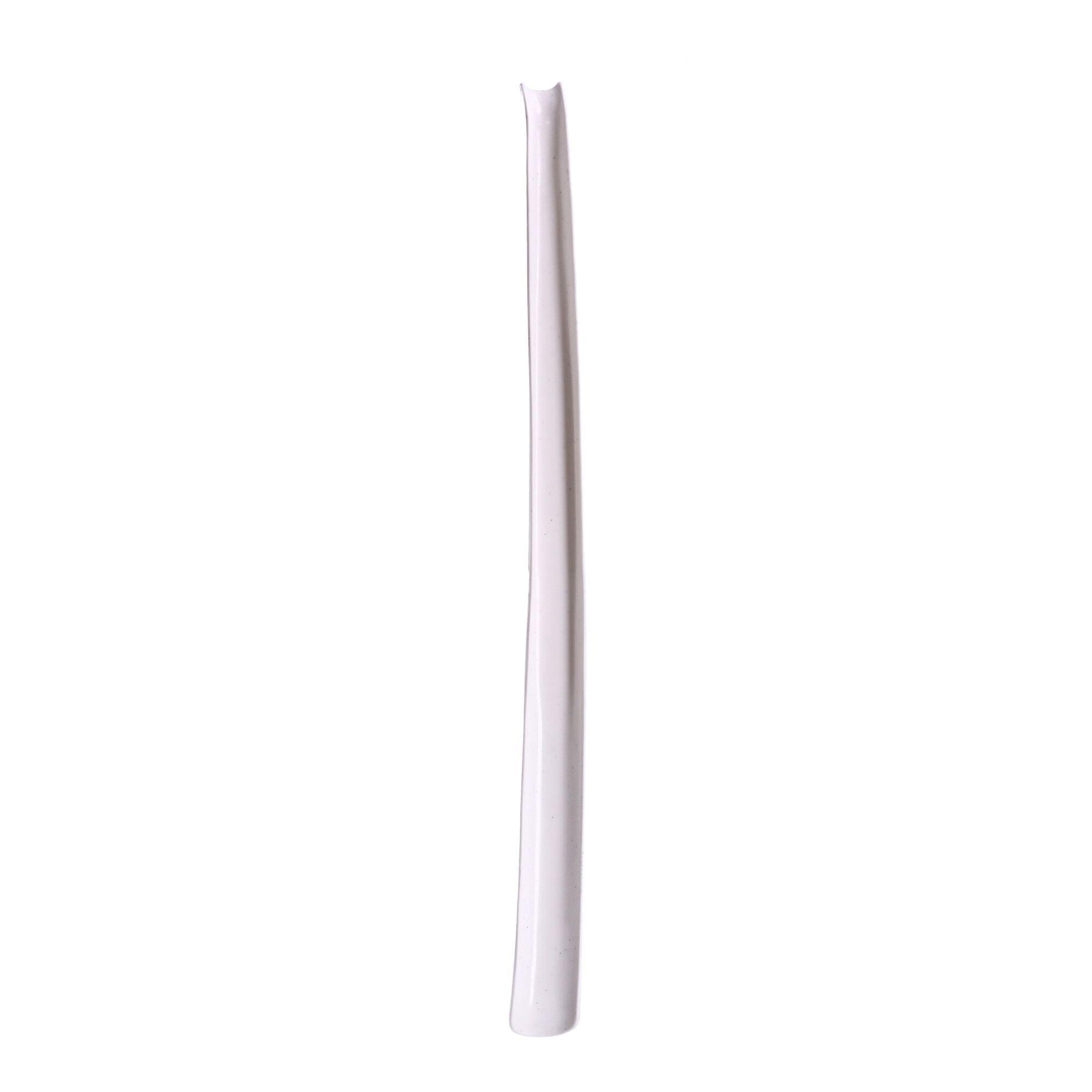 Shoehorn B001 long made of polypropylene - white