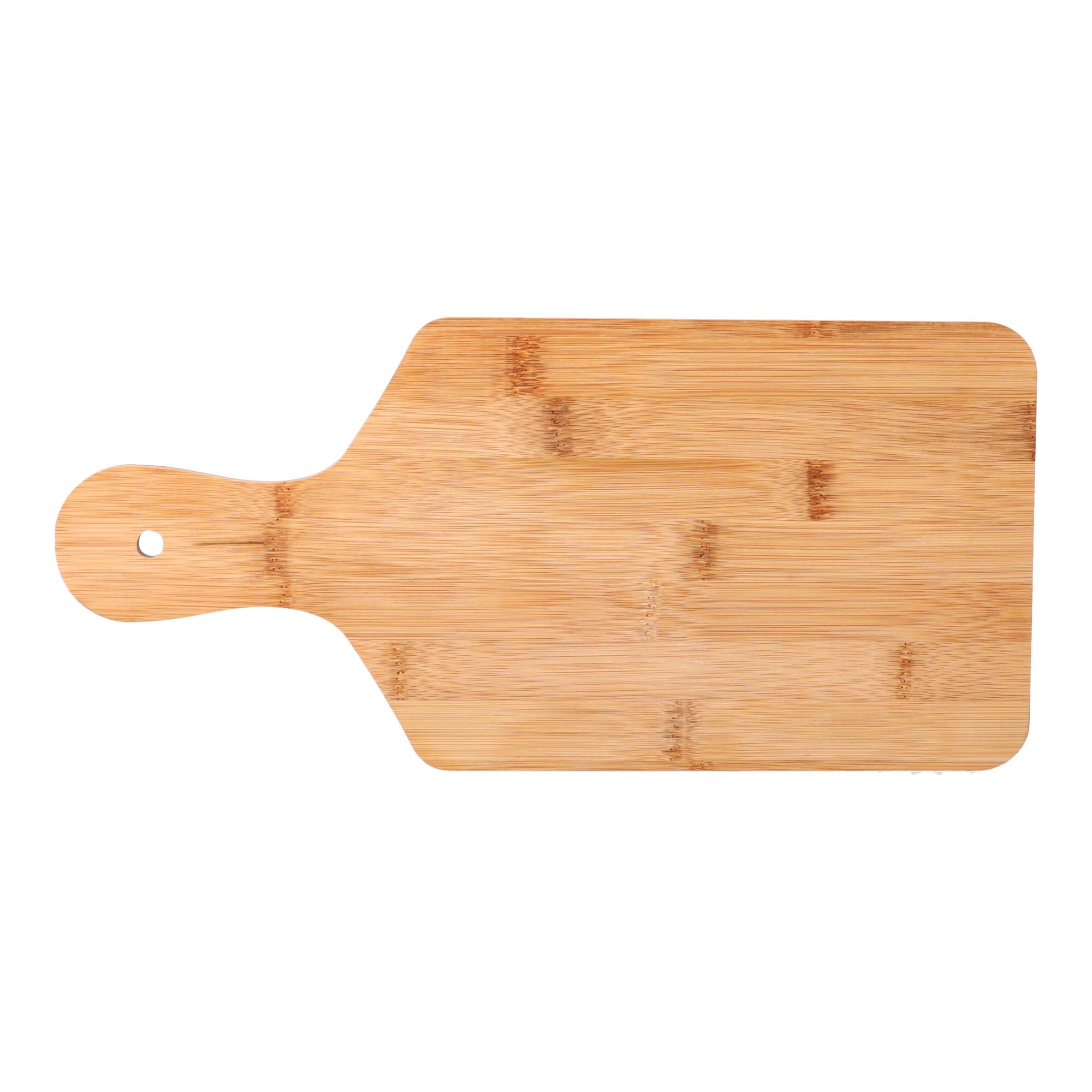 Drewniana deska do pizzy - prostokątna, mała