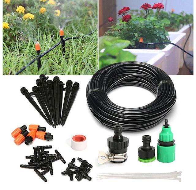 Water curtain set for watering plants - 15 m 15 nozzles
