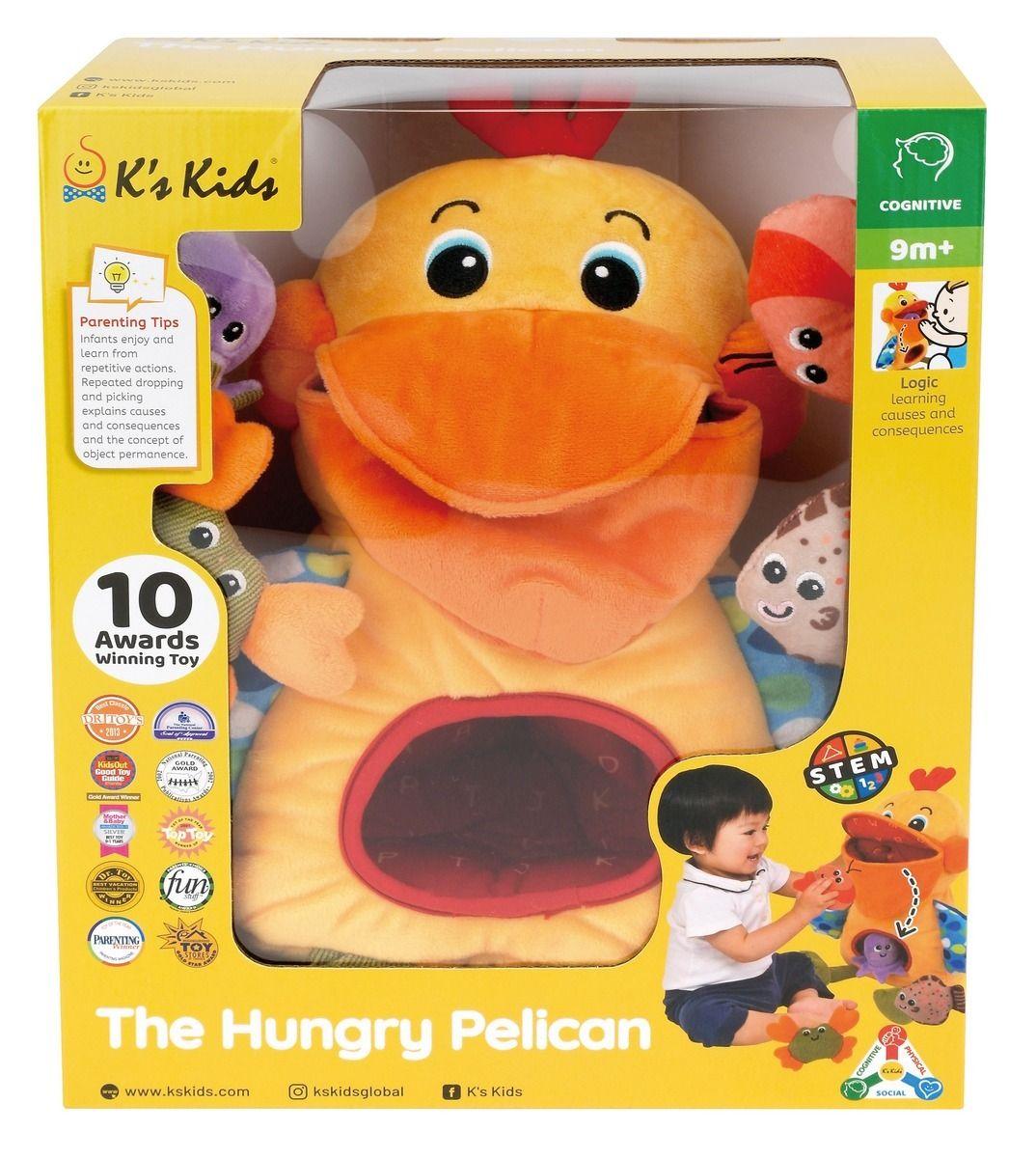 Zabawka edukacyjna sorter - Głodny Pelikan
