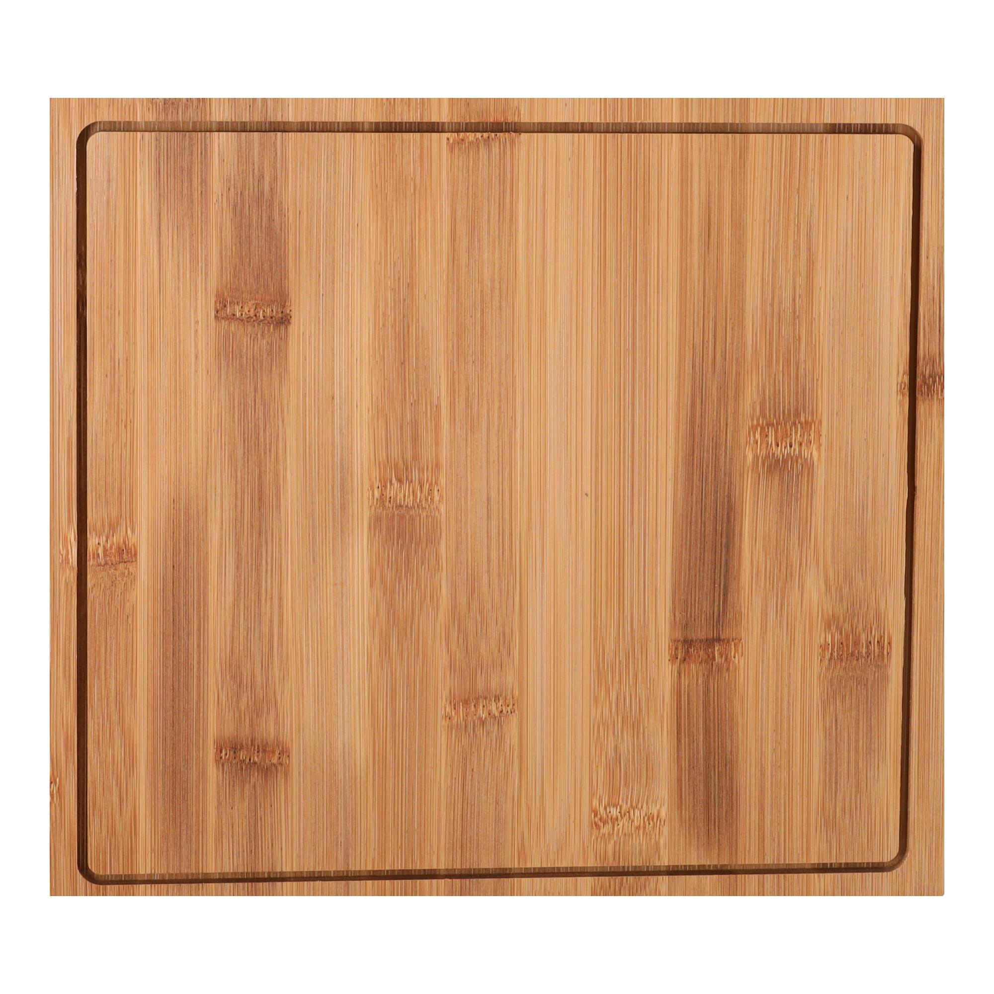 Wooden pizza board - square, large