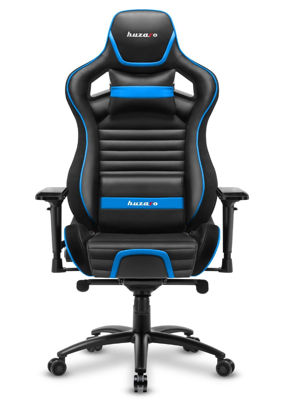 Fotel dla gracza Huzaro Force 8.2 Uniwersalny Czarny, Niebieski