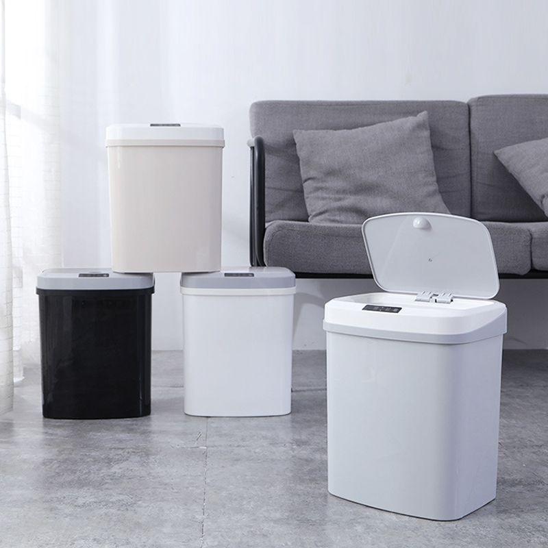 Automatic trash can with intelligent sensor 16l - white