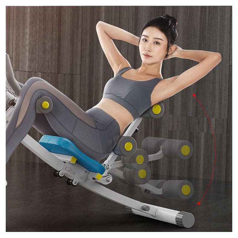 Multifunctional exercise bench - gray-blue