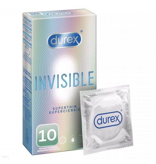 Durex Invisible super thin 10pcs condoms