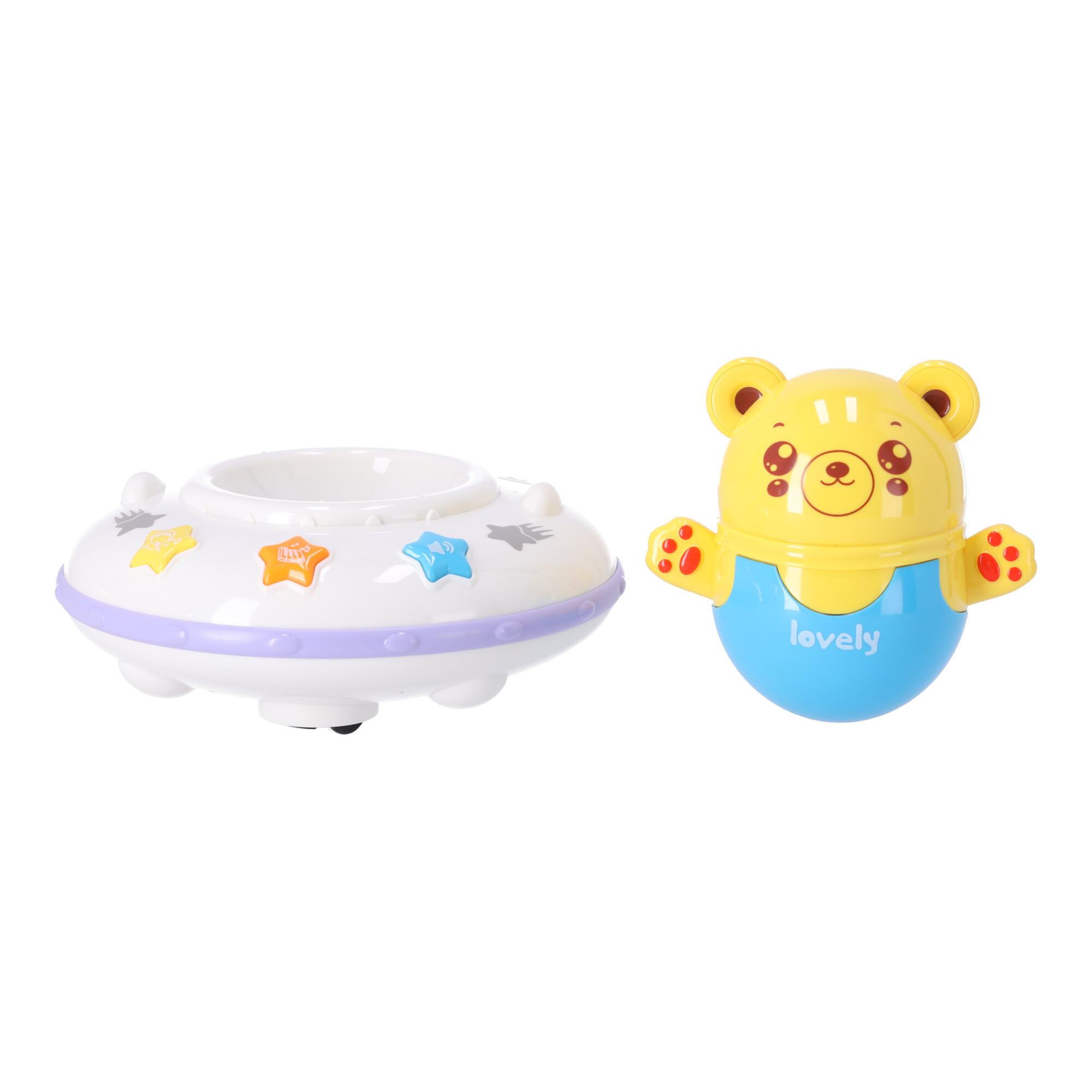 Bear UFO toy voice control sensor-model