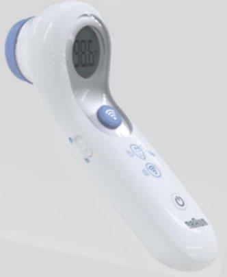 Termometr lekarski na podczerwień BRAUN NTF3000
