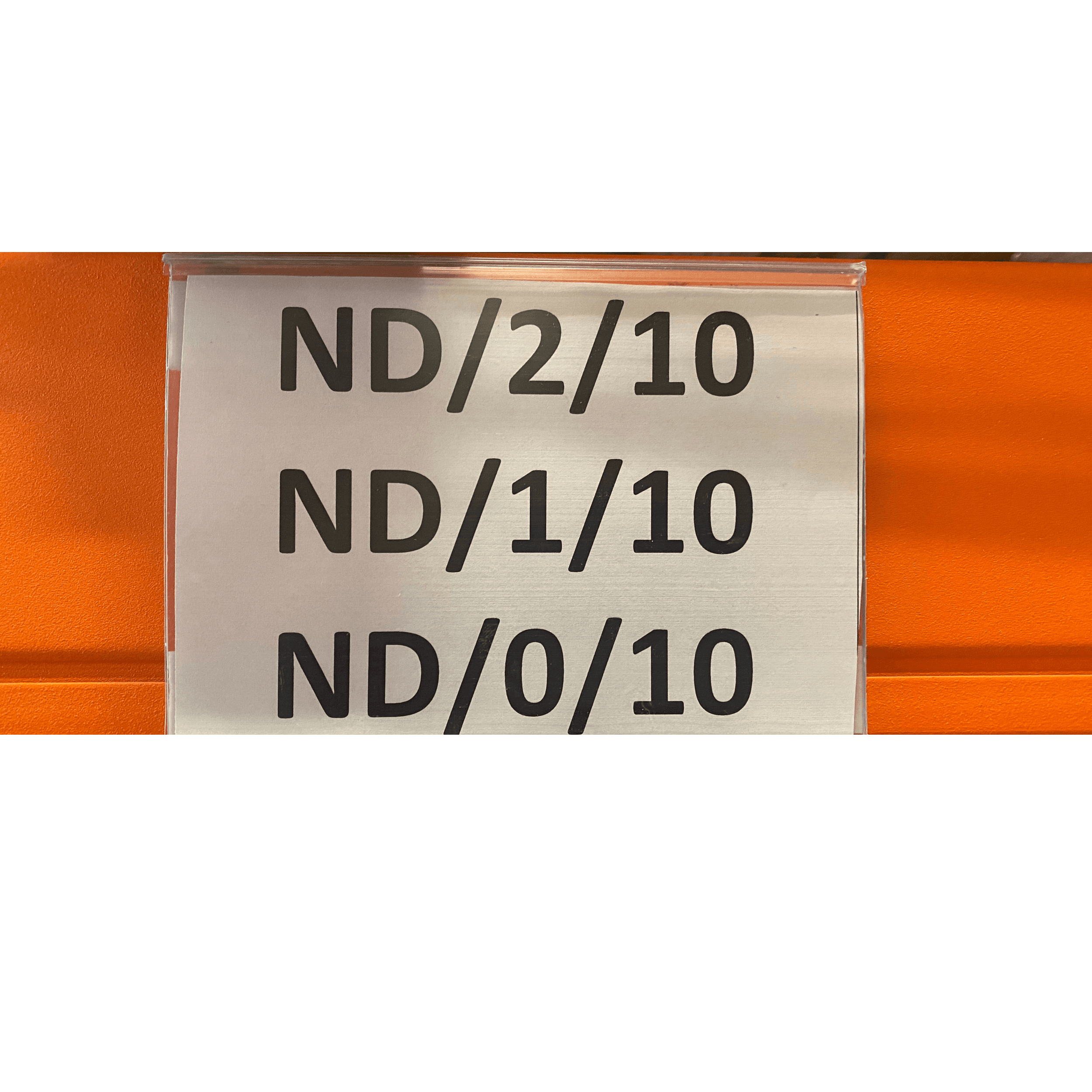 Self-adhesive label pocket 11 x 15 cm