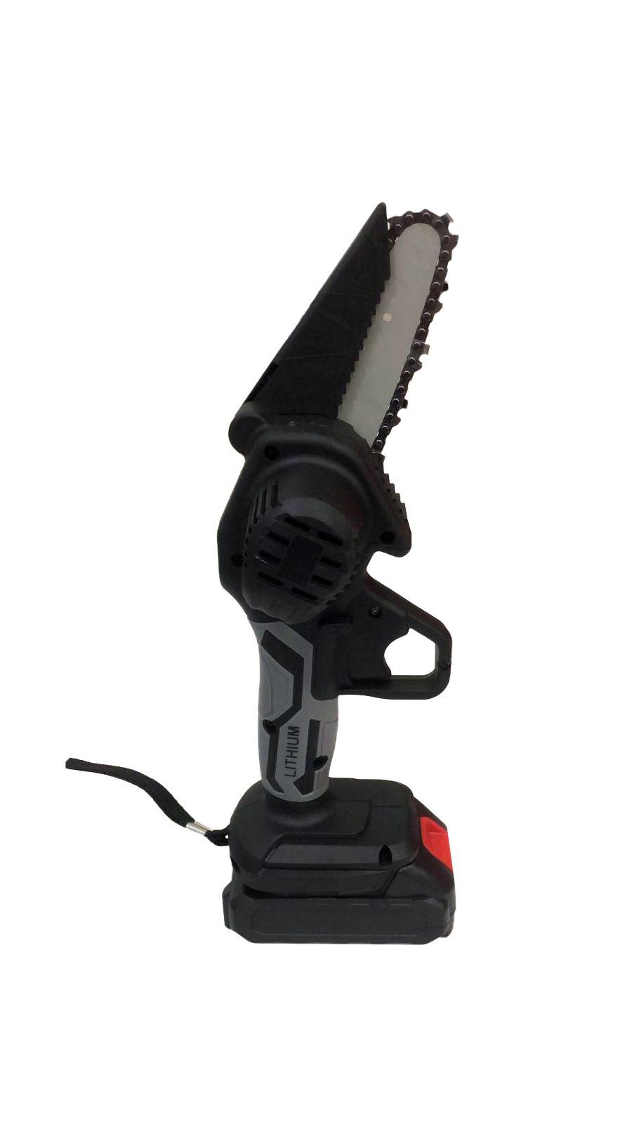 Mini cordless chainsaw HEDO - black