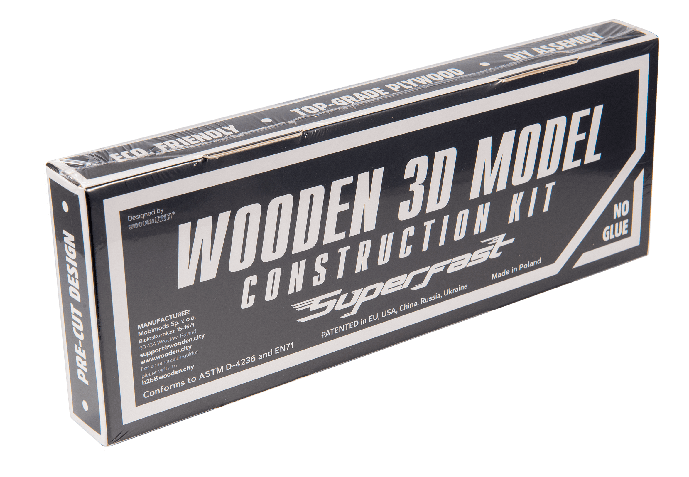Drewniane Puzzle 3D - Model Retro Ride 2 (Ford Model T)