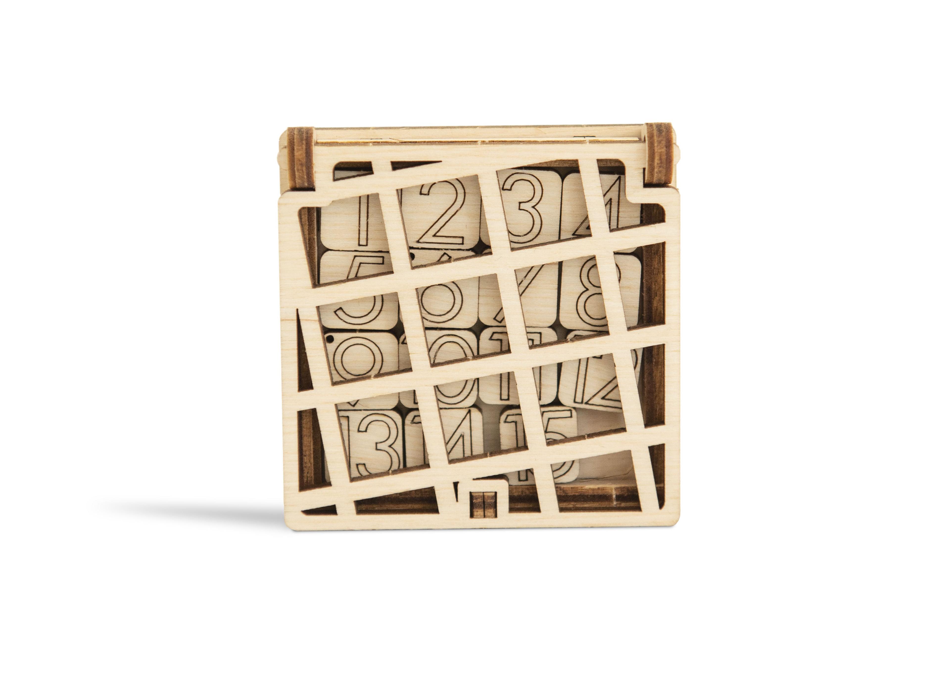 Drewniane Puzzle 3D – Gra Łamigłówka z Drewna