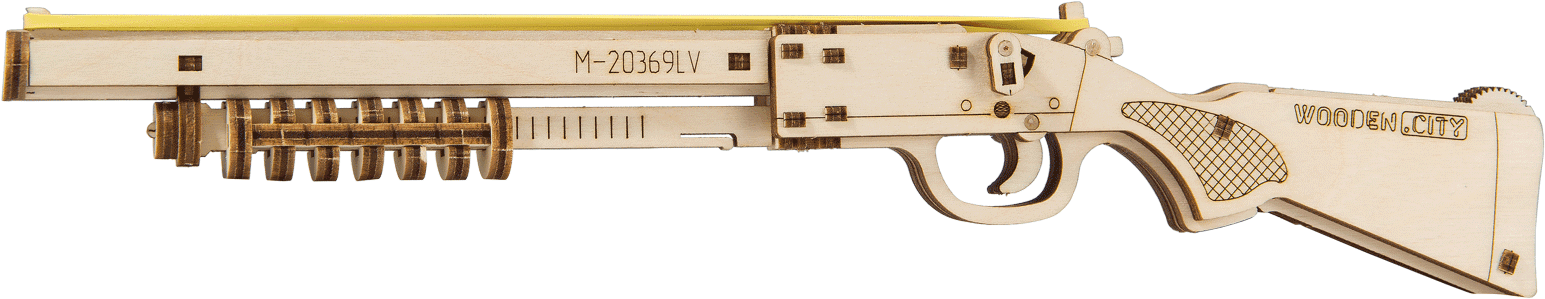 Drewniane Puzzle 3D – Pistolet Judgament Day RMT-870
