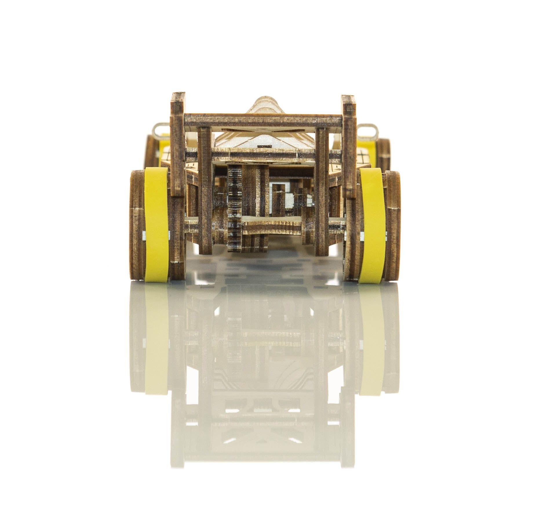 Drewniane Puzzle 3D – Samochód Bolid