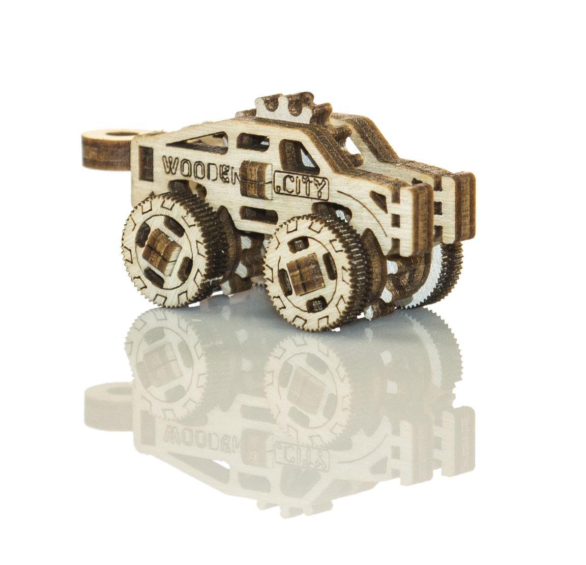 Drewniane Puzzle 3D – Ciężarówki