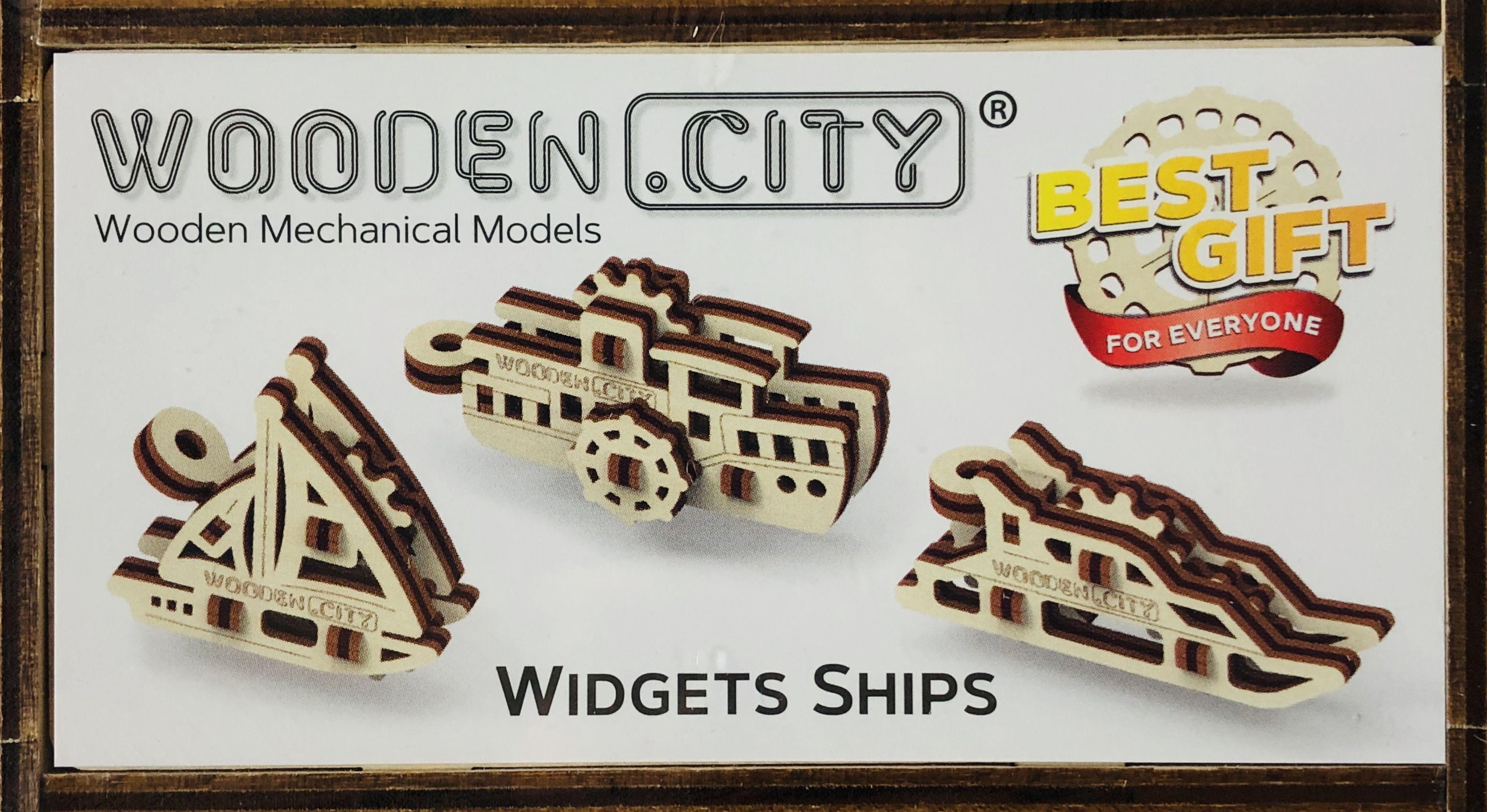 Wooden 3D Puzzle - Ships