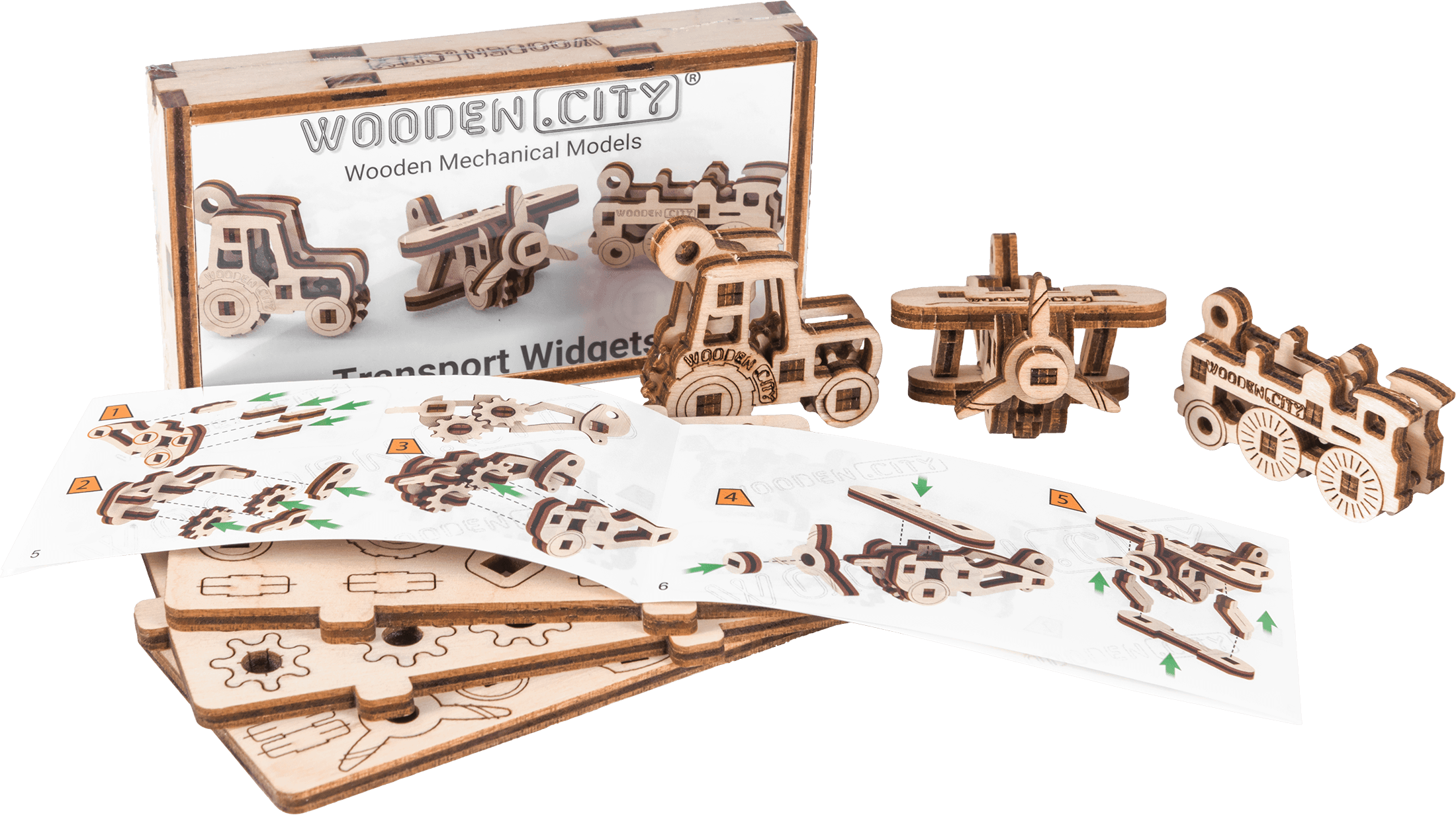 Drewniane Puzzle 3D – Gadżety transportowe