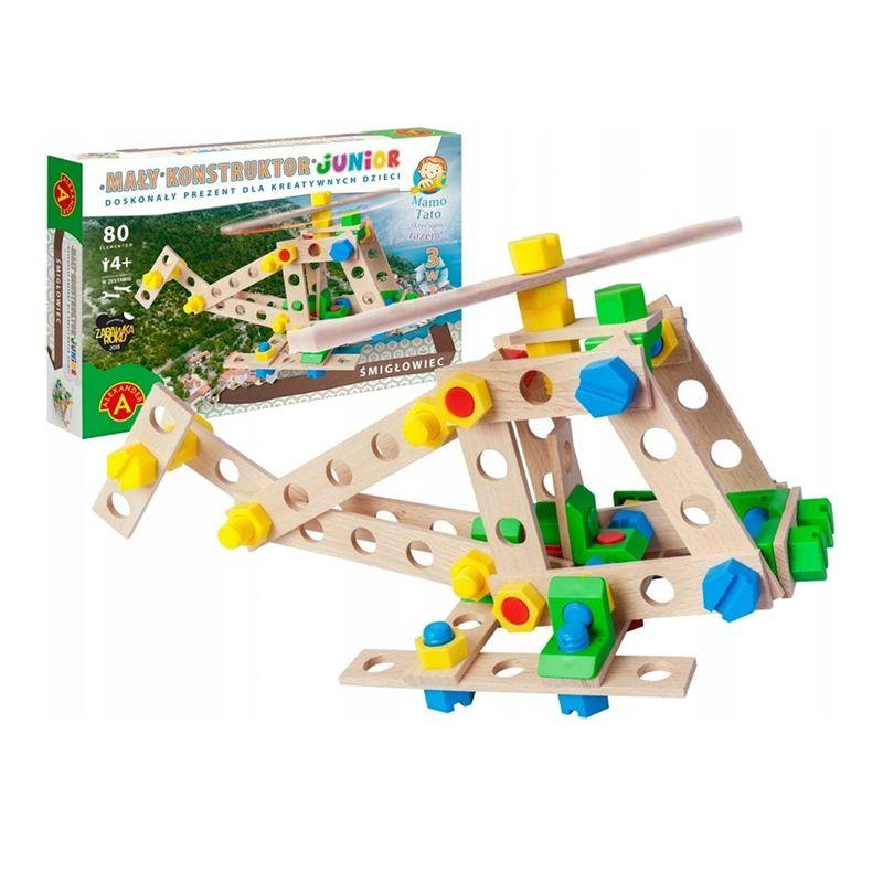 Construction toy Alexander - Little Junior Constructor - 3in1 Helicopter