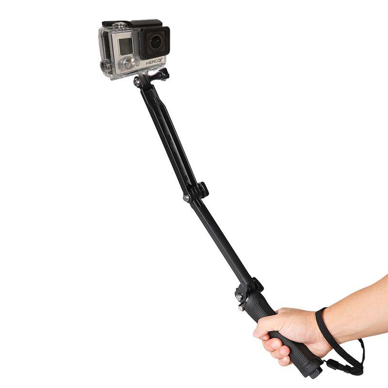 Statyw Monopod łamany do kamerki sportowej GoPro 3-Way - czarny