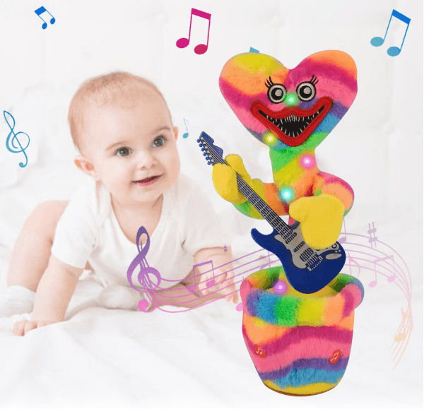 Children's toy - Dancing and singing Huggy Wuggy - rainbow.