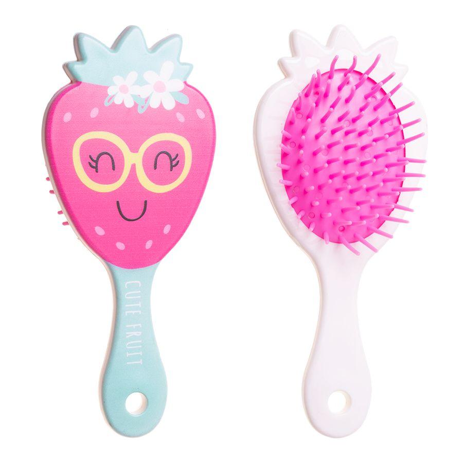 Children's hair brush - mint handle