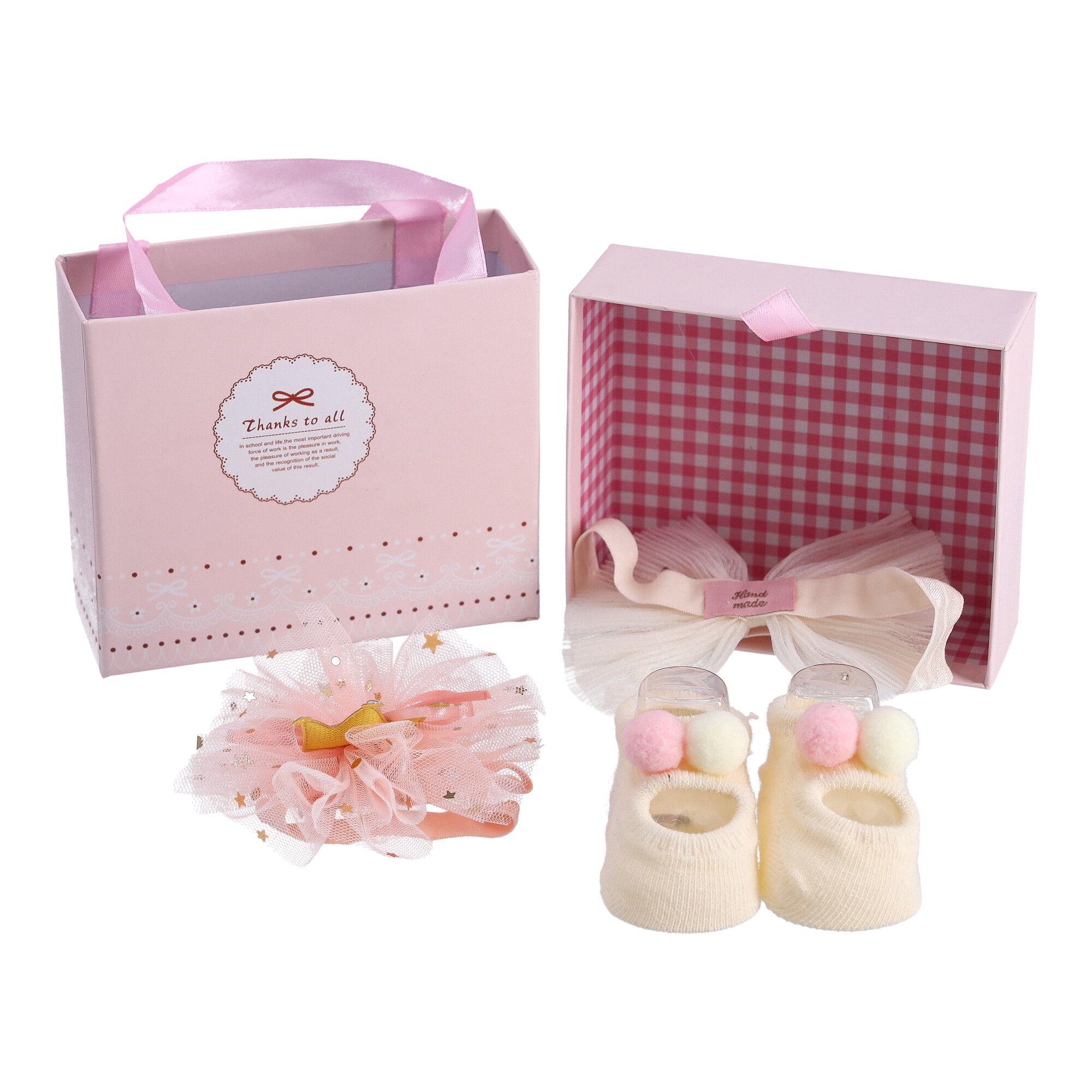 Gift set 3in1 for a newborn baby - beige