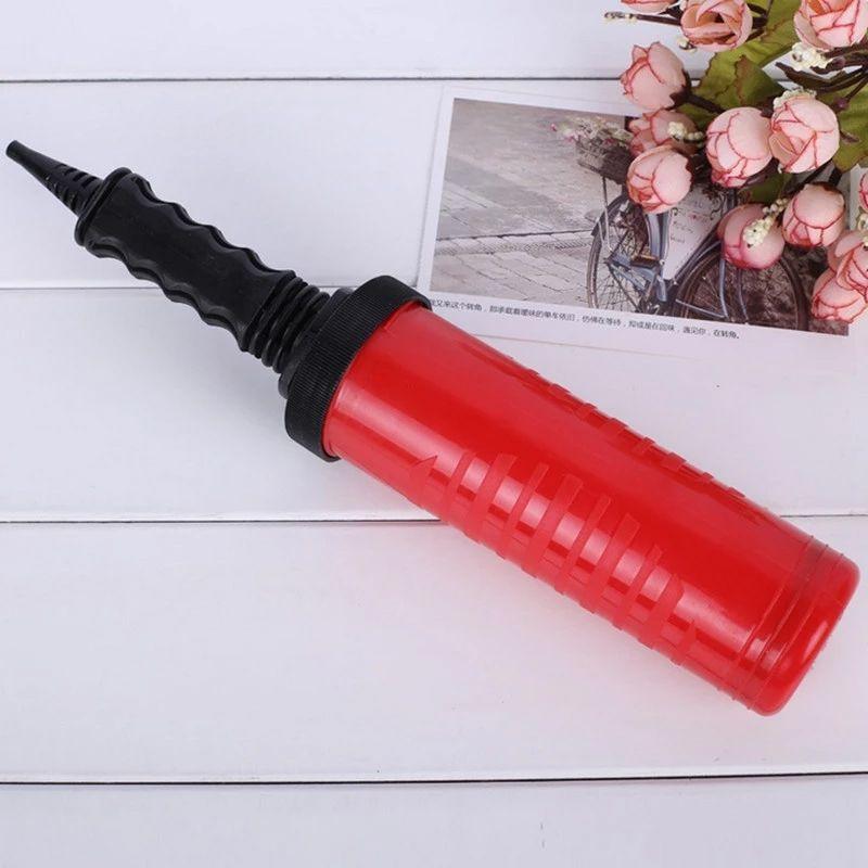 Hand pump for inflating balloons Professional - red