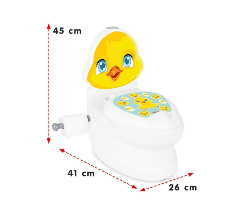Duck interactive baby potty, PILSAN