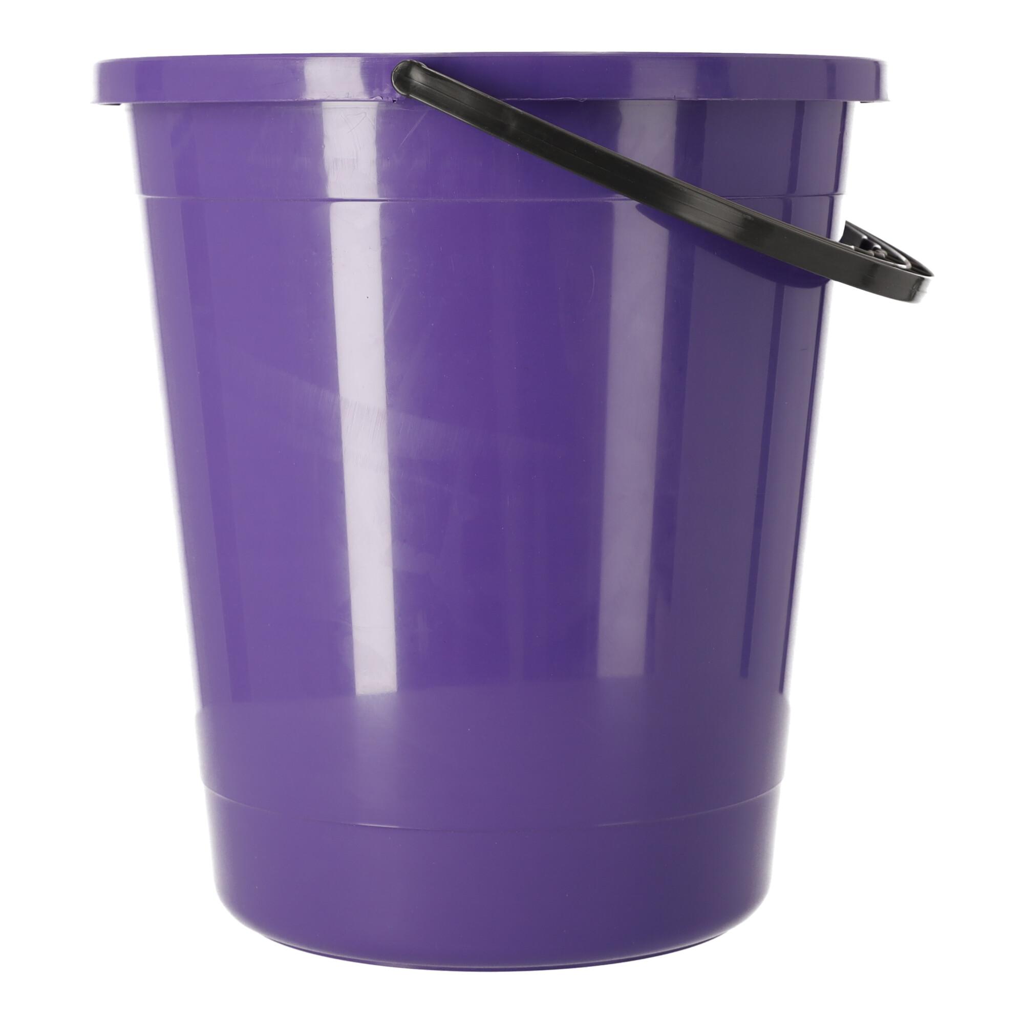 Bucket 12L, POLISH PRODUCT - purple