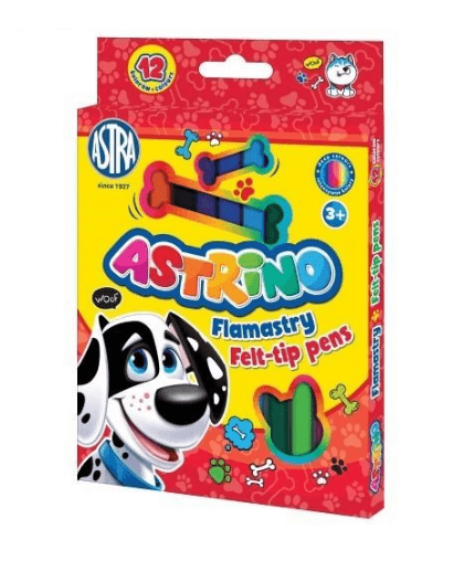 12 color markers ASTRINO ASTRA