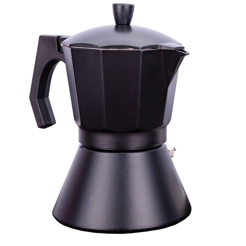 Kawiarka do kawy – czarna, 600ml, 12 filiżanek Indukcja