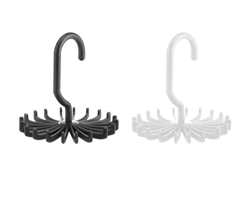 Tie / belt / scarf hanger - black 