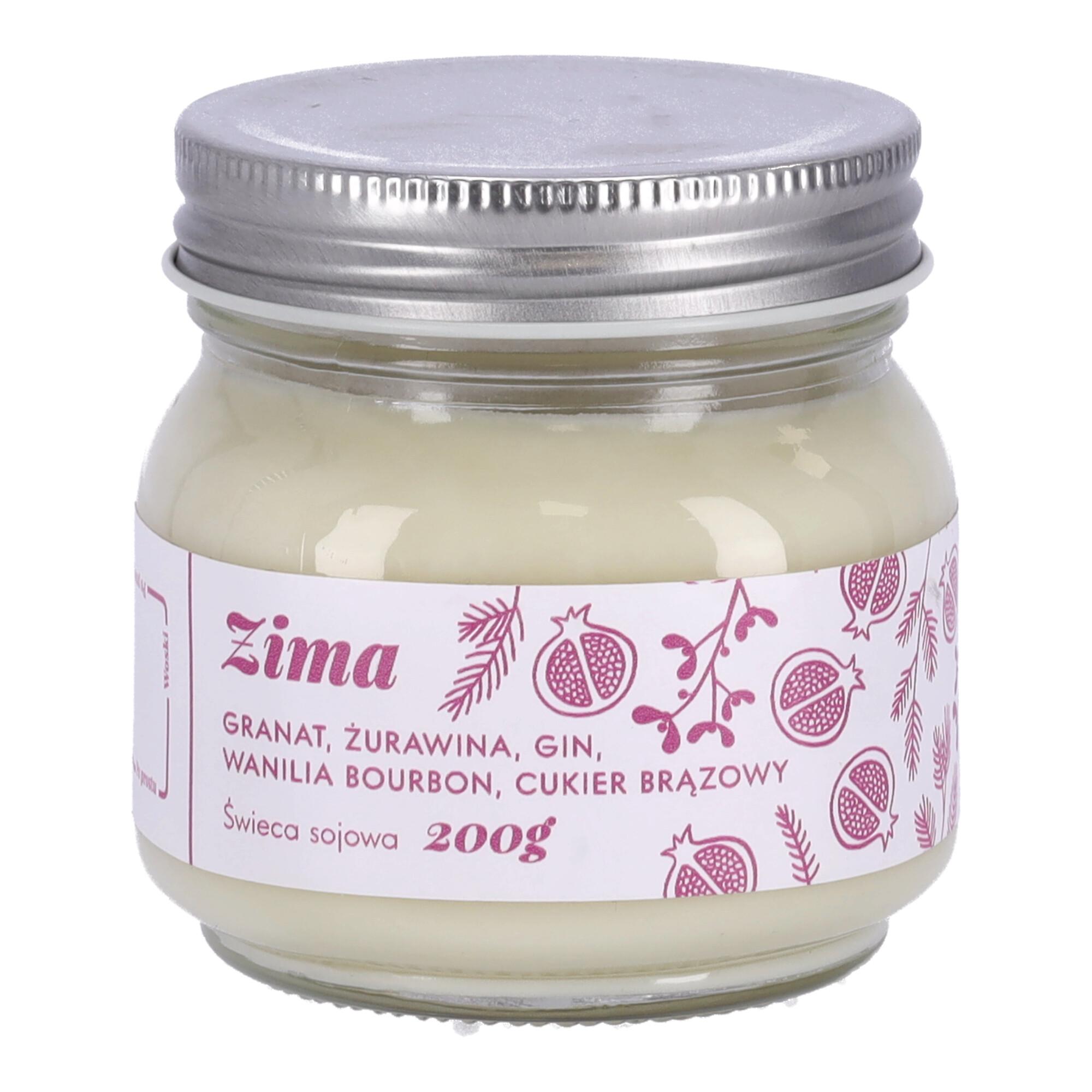 Zapachowa świeca Premium - Zima / Polski produkt