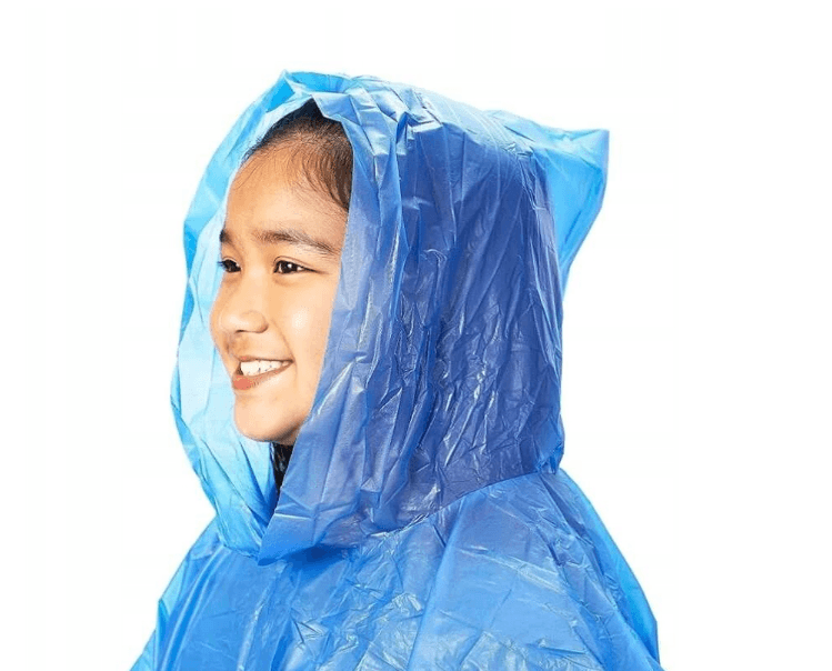 Adult rain cape - blue