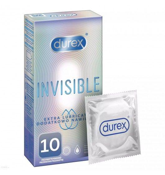 Durex Invisible A10 extra lubricated condoms