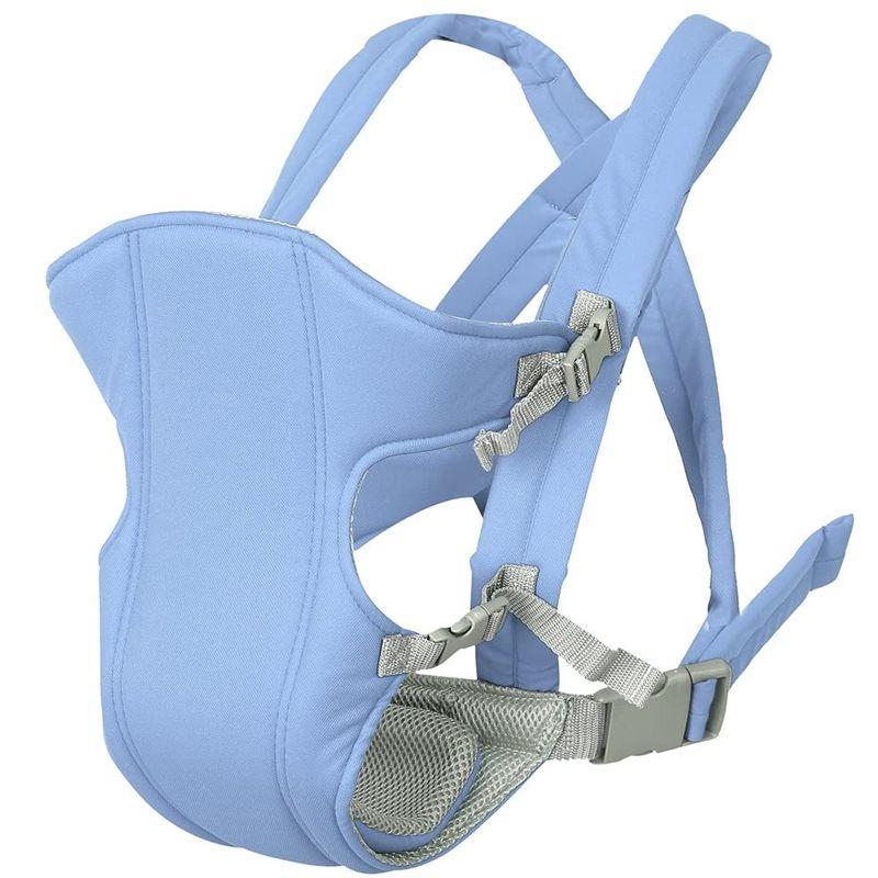 Blue baby carrier